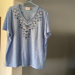 Ladies short sleeve blouse